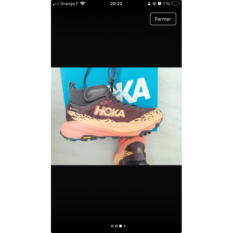 Hoka speedgoat 6 mid gtx neuves 38 2/3